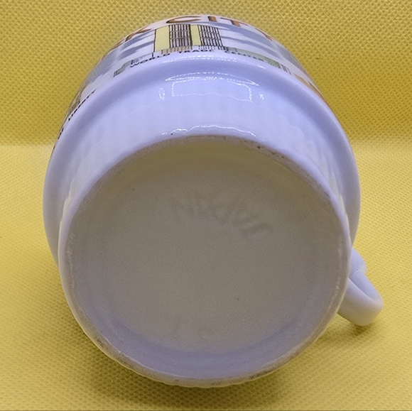 Vintage 1980s New York City Coffee Mug NYC 3.25" WTC Coney Island - Picture 6 of 6